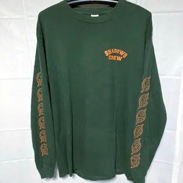 SHADOWS 쉐도우 CREW 롱T셔츠 L FACT 하드코어