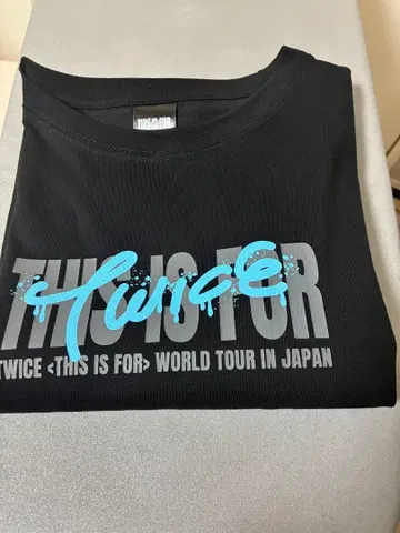 TWICE NAYEON T셔츠 this is for 나연 L사이즈