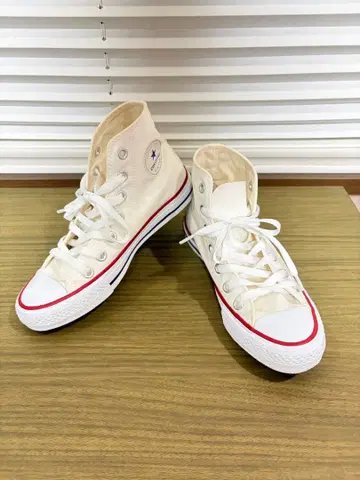 CONVERSE 하이컷 스니커즈 화이트