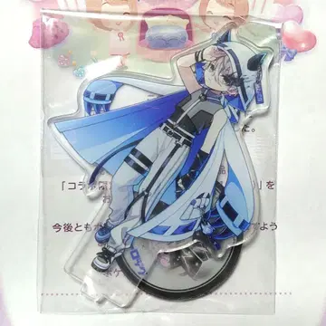 포켓코로 트윈 블루 록 나기 세이시로 콜라보 아크릴 스탠드