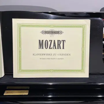 모차르트 피아노 듀엣 악보