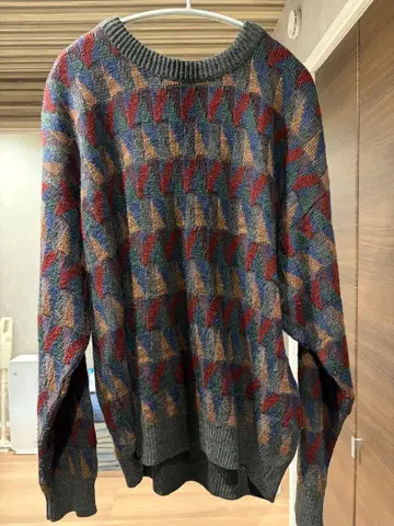 Jantzen Classics 기하학 패턴 스웨터