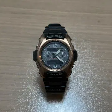G-SHOCK 디지털 워치 블랙/골드