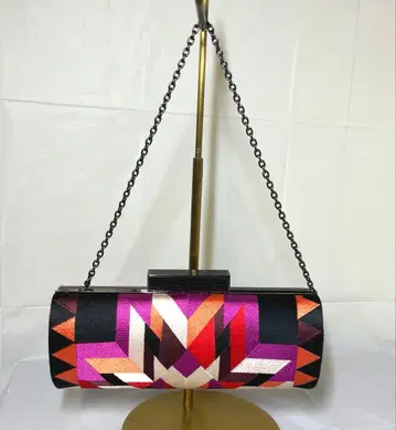 Shanghai Tang 상하이탄 실크 자수 파티 백