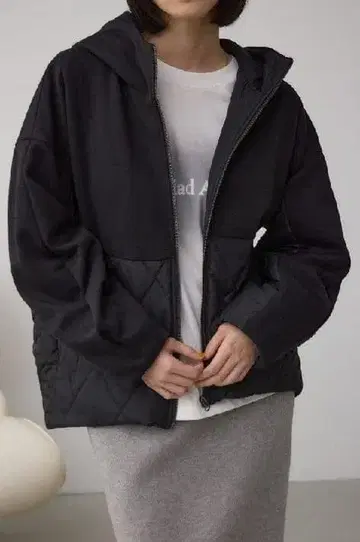 AZUL BY MOUSSY 던보루 도킹 지퍼 후드티