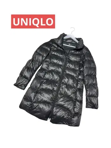 유니클로 여성용 라이트 다운 코트 다운 90% 페더 10%