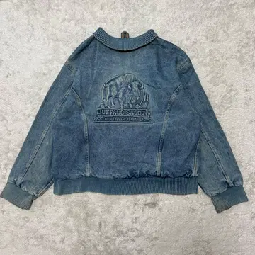 USA제 집업 데님 자켓 BUFFALO SALOON BZ90