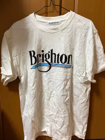 Brighton 로고 T셔츠 M 화이트