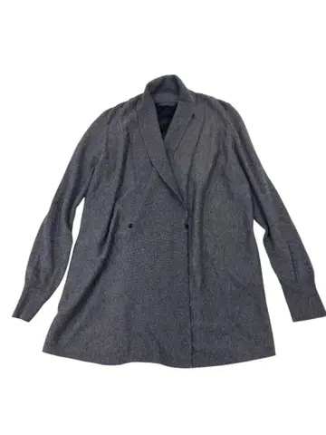 e266 KIYOKO TAKASE 캐시미어 100% 더블 브레스트 가디건