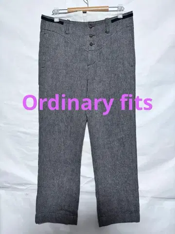 Ordinary fits 그레이 믹스 트위드 슬랙스