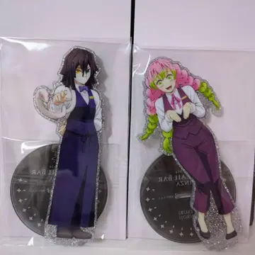 귀멸의 칼날 모크텔 이구로 미츠리 양면 아크릴 스탠드 세트