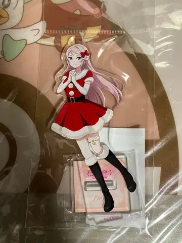 니지가사키 아크릴 스탠드 산타 ver 오다이바 아쿠아시티 쇼 란쥬