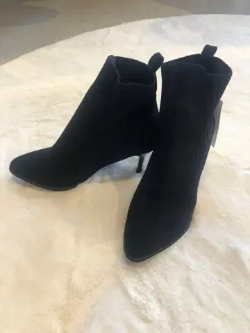 블랙스 스웨이드 숏부츠 24.0cm