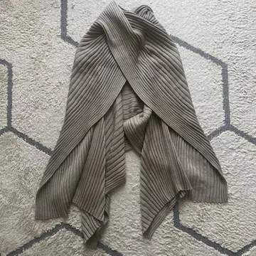 [ 새상품급 ] COS 코스 리브 판초 롱 아우터