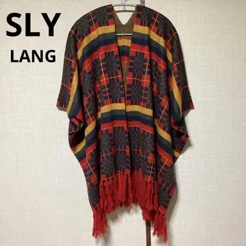 SLY LANG 스라이랑 가디건 판초