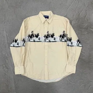 90s 랭글러 웨스턴 셔츠 카우보이 셔츠 말 패턴