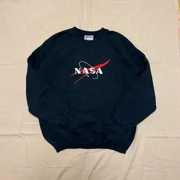 Hanes 80s 90s 맨투맨 다크 네이비 블랙