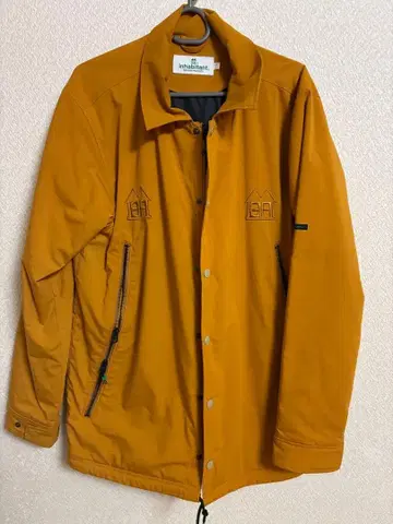 inhabitant 오렌지 나일론 자켓