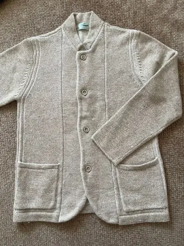 크로커다일 니트 자켓