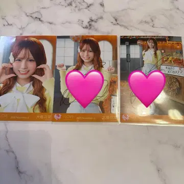 이코럽 오바 하나나 브로마이드 코모레비 메조포르테 친필 2장 컴프