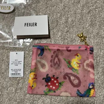 FEILER 메쉬 파우치 페이즐리 s