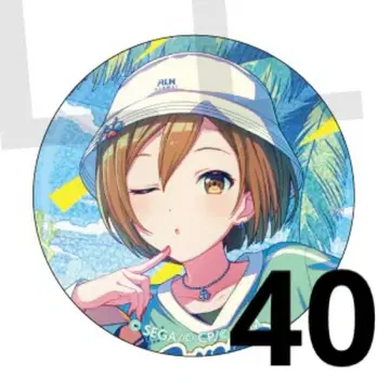 2 MEIKO 프로세카 프로젝트 세카이 글리터 캔뱃지 46C 40개