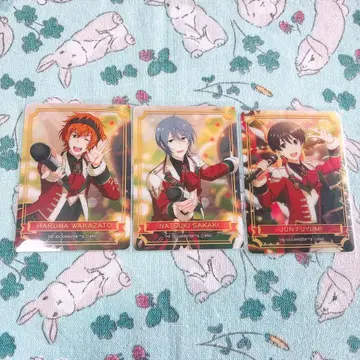 SideM High x Joker 쿠키 하루나 나츠키 슌 클리어 카드