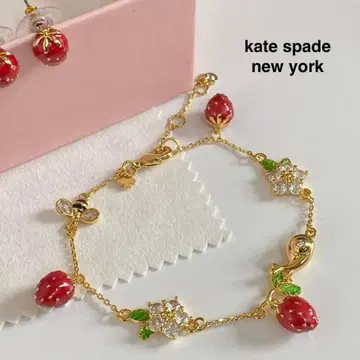 케이트 스페이드 딸기 스트로베리 필드 팔찌