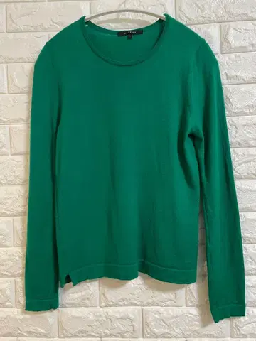 MACPHEE 그린 긴팔 니트 1