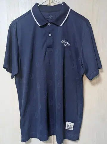 Callaway 캘러웨이 반팔 피케 셔츠 LL 네이비 계열