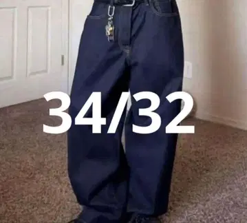[ 새상품 ] GAP 슈퍼 배기 34/32