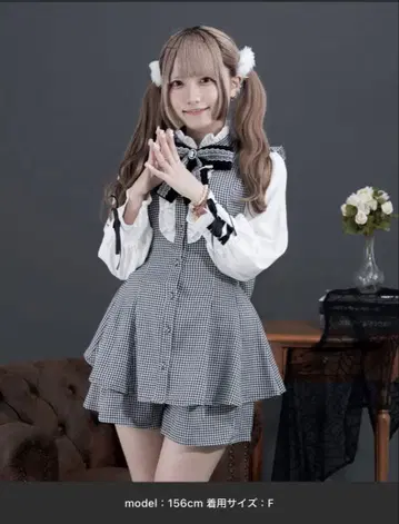 Palelfy 파르엘피 모듬 프릴 콤비네존