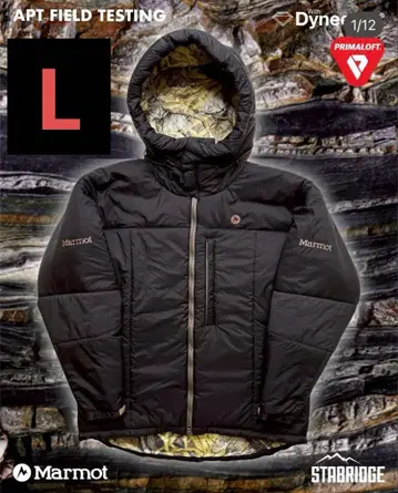 STABRIDGE marmot PRIMALOFT BELAY PARKA L