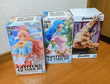 [ ONE PIECE ] 피규어 세트 흰 수염 시라호시 비비