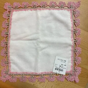 치카자와 레이스 타월 손수건 벚꽃길