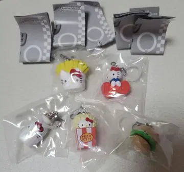 헬로키티 아메리칸 디자인 메지루시 액세서리 5종 컴플리트 세트