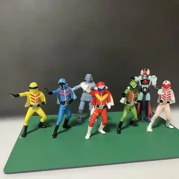 슈퍼전대 히어로 고레인저 외 2체 쇼와 히어로 가샤폰 높이 약 8cm