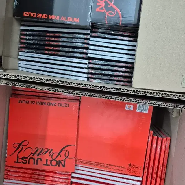 이즈나 미니2집 NOT JUST pretty 포토북 미개봉 앨범