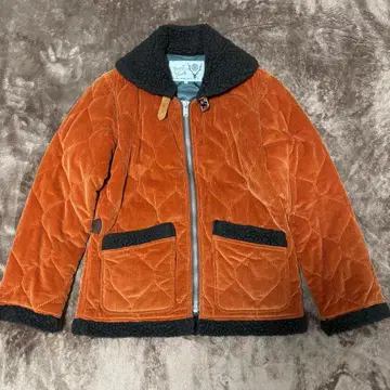 South2 West8 코듀로이 퀼팅 자켓