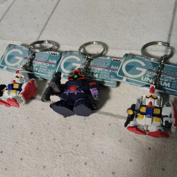 건담 리파인 모빌슈트 키링 2종 3개 세트