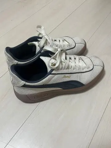 Puma 캐주얼 스니커즈 화이트/네이비