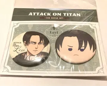 진격의 거인 리바이 캔뱃지 세트 아니크 KINOKOS
