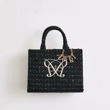 OLIVE des OLIVE Aimerianejoie 자수 미니 토트