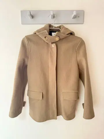 [레어] SOPH x Massive Attack 후드 부착 울 코트