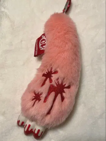 팔 그루~미 점보 키링 핑크 척스GP 그루미