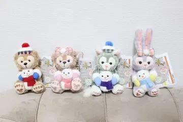 디즈니씨 더피 프렌즈 봉제 인형 스트랩