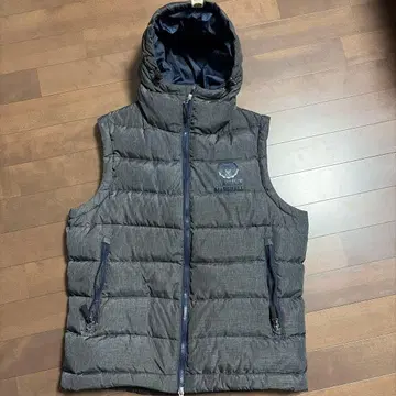 FRANKLIN MARSHALL 다운 베스트 그레이 S