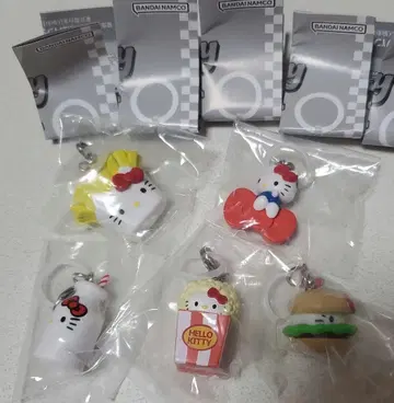 헬로키티 아메리칸 디자인 메지루시 액세서리 5종 컴플리트 세트