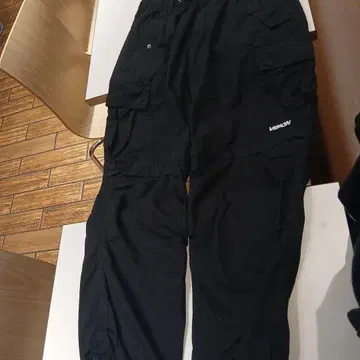 VISION STREET WEAR 카고 팬츠 블랙