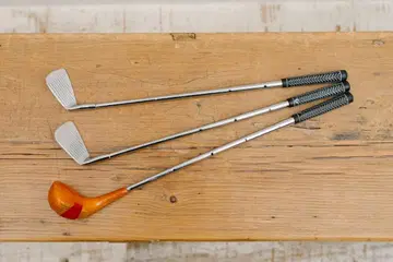 골프 클럽 미니어처 3개 세트